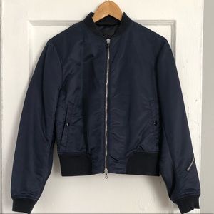 Rag & Bone navy bomber jacket